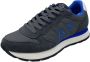 Sun68 Tom Solid Heren Sneakers Schoenen Grijs Z44101 - Thumbnail 2