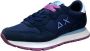 Sun68 Multicolor Sneaker Tom Nylon Logo Geborduurd Blue - Thumbnail 9