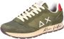 Sun68 Vintage Nylon Sneakers met Geborduurd Logo - Thumbnail 5