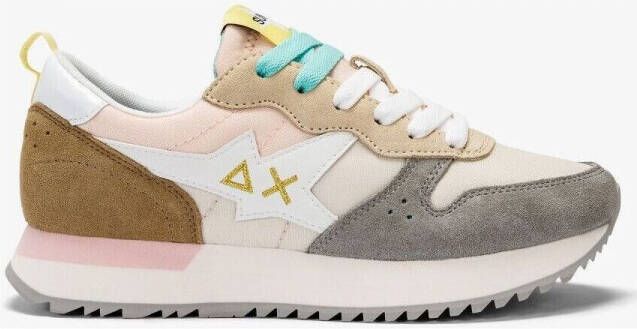 Sun68 Cream Stargirl Sneakers Lente Zomer 2024 Multicolor Dames - Foto 3
