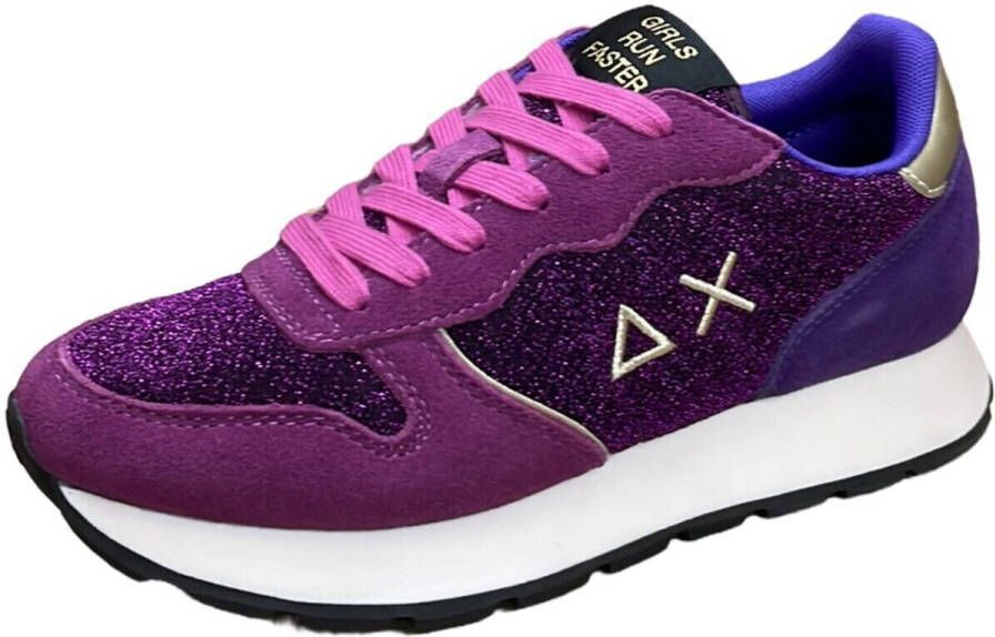 Sun68 Ally Glitter Textil sneaker fuxia
