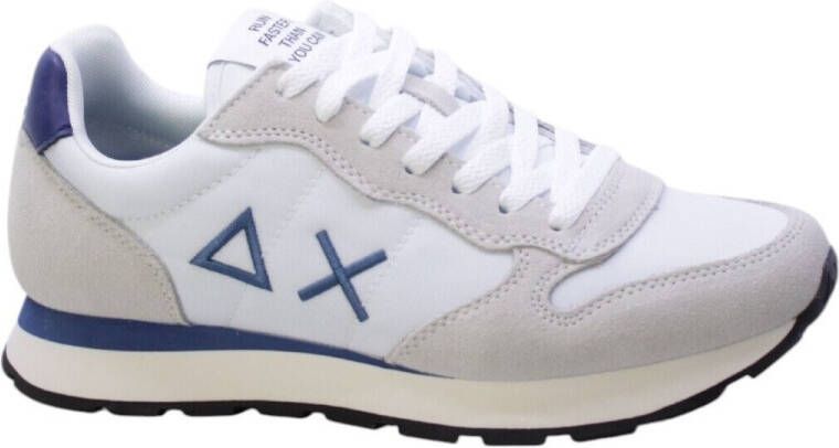 Sun68 Tom Solid Heren Sneakers Schoenen Wit Z35101 - Foto 8