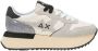 Sun68 Stargirl Zilveren Sneaker in Roomkleurig Suède Multicolor Dames - Thumbnail 3