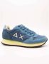 Sun68 Multicolor Sneaker Tom Nylon Logo Geborduurd Blue - Thumbnail 13