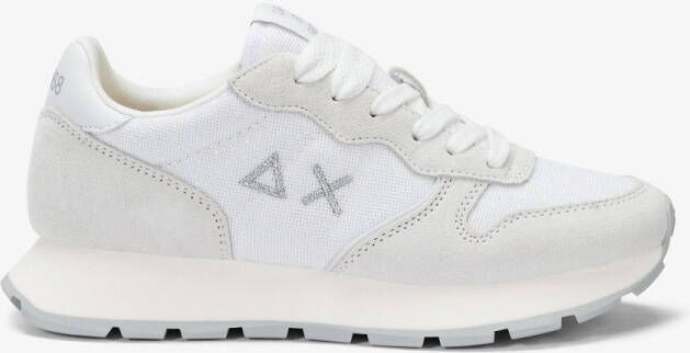 Sun68 Witte Glitter Sneakers Elegant Veelzijdig White Dames - Foto 9