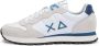Sun68 Tom Solid Heren Sneakers Schoenen Wit Z35101 - Thumbnail 7