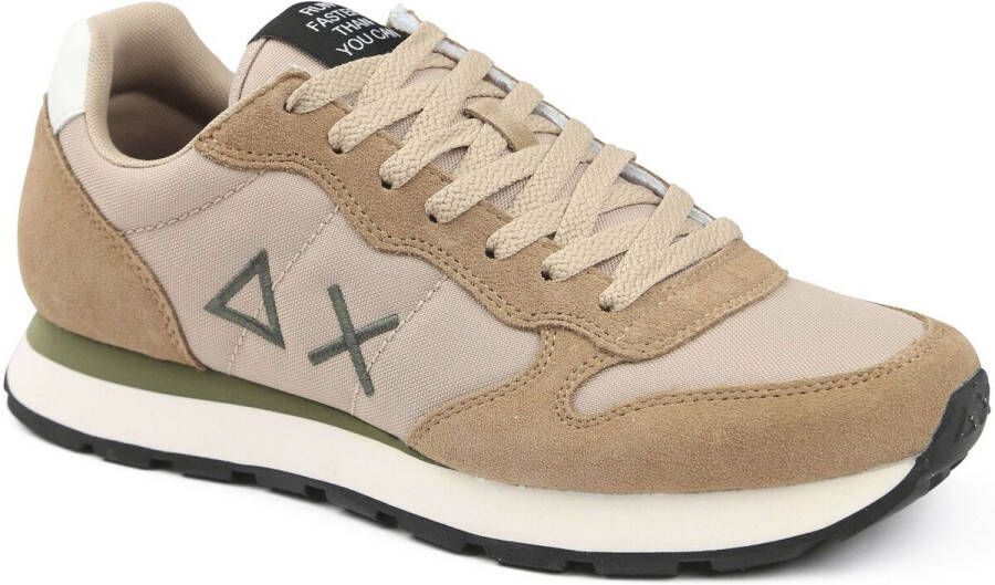 Sun68 Lage Sneakers Sneaker Tom Fluo Beige