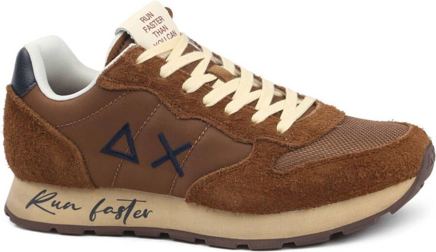 Sun68 Vintage Nylon Sneakers met Geborduurd Logo - Foto 3