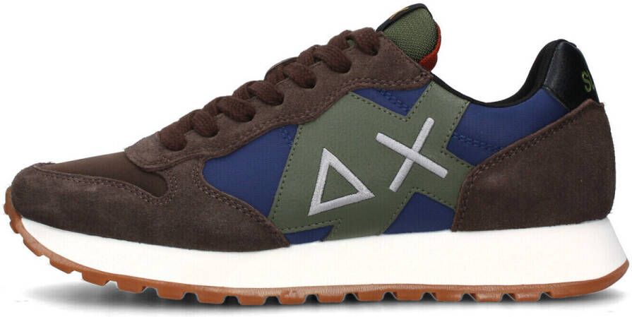 Sun68 Bruine Sneakers voor Mannen Brown Heren - Foto 3