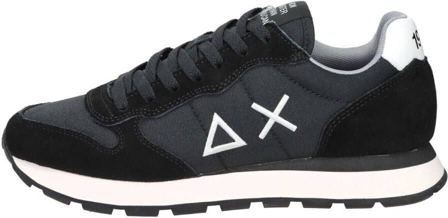 Sun68 Heren Lage sneakers Tom Solid Zwart Suède - Foto 4