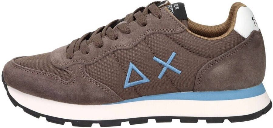 Sun68 Sneakers van nylon en suède met geborduurd logo - Foto 3