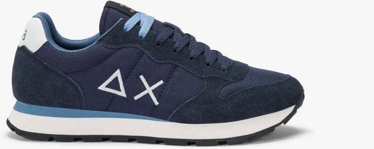 Sun68 Heren Lage sneakers Tom Solid Donkerblauw Suède - Foto 9