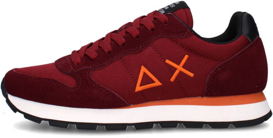 SUN68 Tom Solid Sneakers Heren Rood - Foto 2