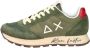 Sun68 Vintage Nylon Sneakers met Geborduurd Logo - Thumbnail 4