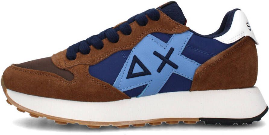 Sun68 Bicolor Suède Sneakers met Geborduurd Logo - Foto 2