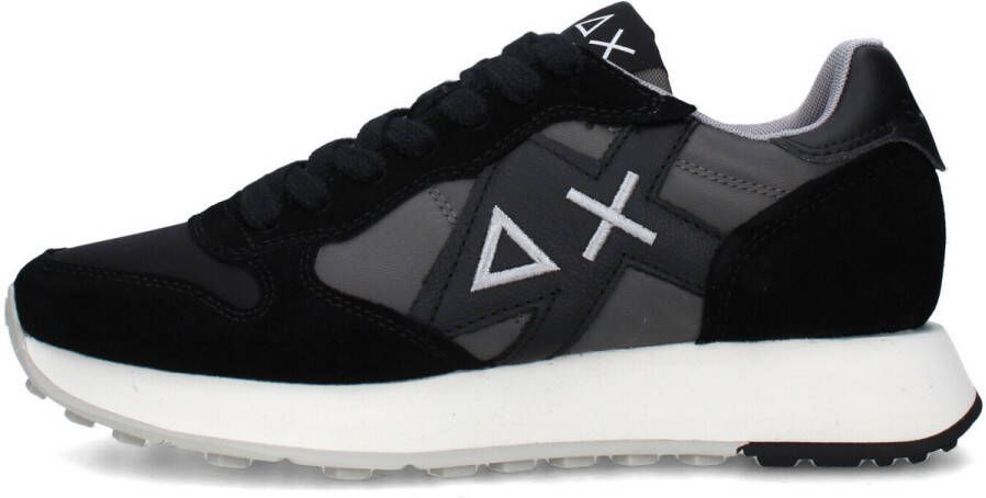 Sun68 Sneakers van nylon en suède met leren details - Foto 3