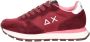 Sun68 -Dames bordeaux sneakers - Thumbnail 2