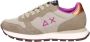 Sun68 Donker Beige Casual Sneaker Ally Solid - Thumbnail 3