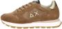 Sun68 Ally Solid Nylon Sneakers Dames Bruin - Thumbnail 2