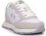 Sun68 Witte Sneakers Veters Rubberen Zool White - Thumbnail 5