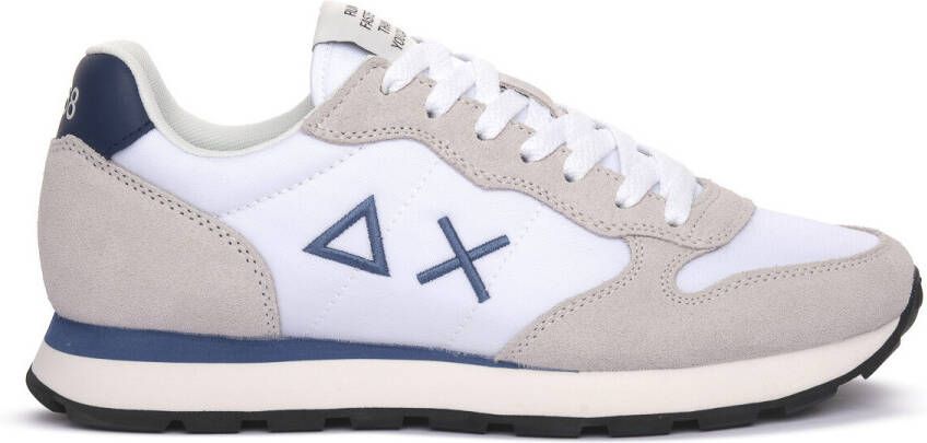 Sun68 Tom Solid Heren Sneakers Schoenen Wit Z35101 - Foto 9