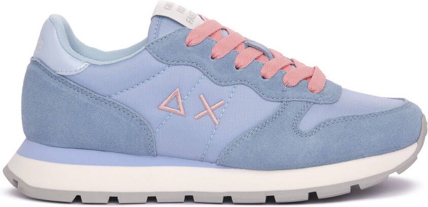 SUN68 Sun 68 Ally Solid Nylon Sneakers Dames Blauw - Foto 3