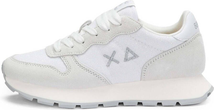 Sun68 Witte Glitter Sneakers Elegant Veelzijdig White Dames - Foto 6