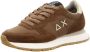 Sun68 Ally Solid Nylon Sneakers Dames Bruin - Thumbnail 6