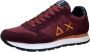 Sun68 Tom Solid Sneakers Heren Rood - Thumbnail 2