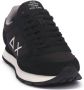 Sun68 Heren Lage sneakers Tom Solid Zwart Suède - Thumbnail 3