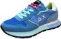 Sun68 Ally Color Explosion Sneakers Dames Lichtblauw - Thumbnail 2