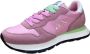 Sun68 Sun 68 Ally Solid Nylon Sneakers Dames Roze - Thumbnail 2