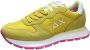 Sun68 Ally Solid Nylon Sneakers Dames Geel - Thumbnail 2