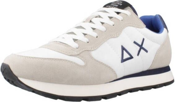 Sun68 Tom Solid Nylon Suède Nylon Gele Hardloopschoenen Yellow Heren - Foto 4