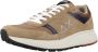 Sun68 Beige Mesh en Nubuck Sneakers Beige Heren - Thumbnail 3
