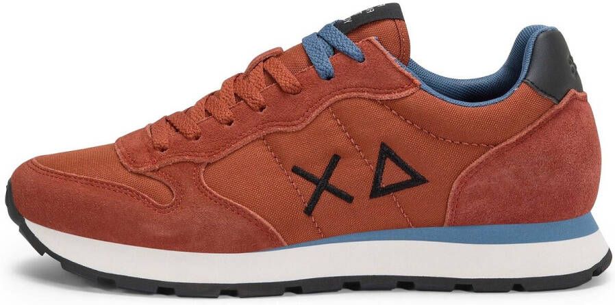 Sun68 Tom Solid Heren Sneakers Schoenen Bruin Z45101 - Foto 3