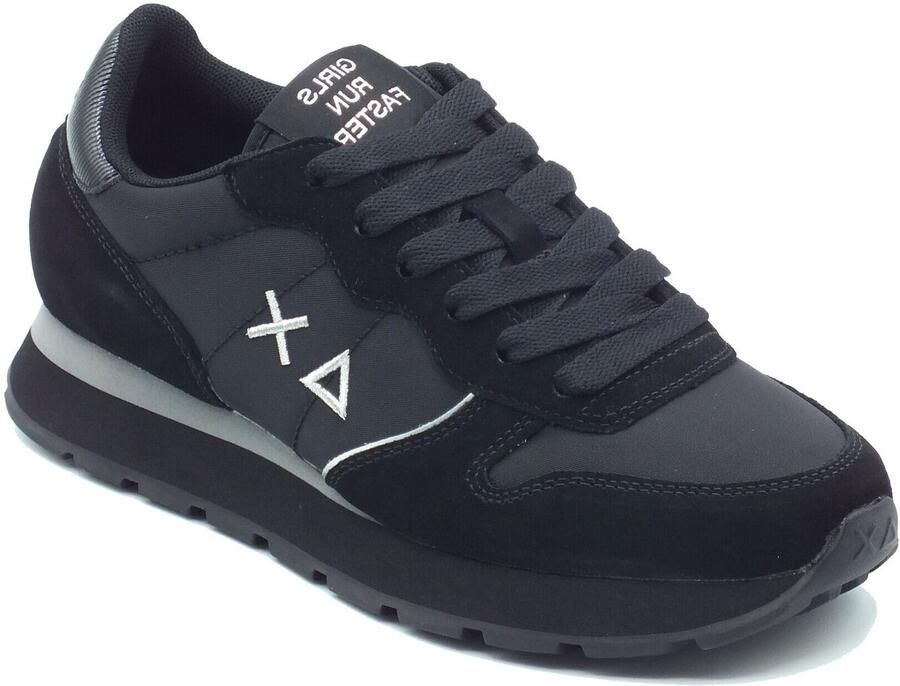 Sun68 Ally Silver Gold Dames Sneaker Schoenen Zwart Z46202 - Foto 3