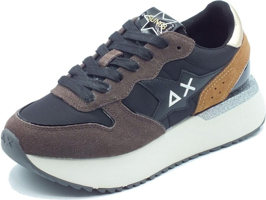 Sun68 Sneaker Big Stargirl Mix Van Materialen Fashion Wear Vrouwen - Foto 2