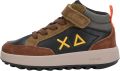 Sun68 Hoge Sneakers Z46335B - Zwart