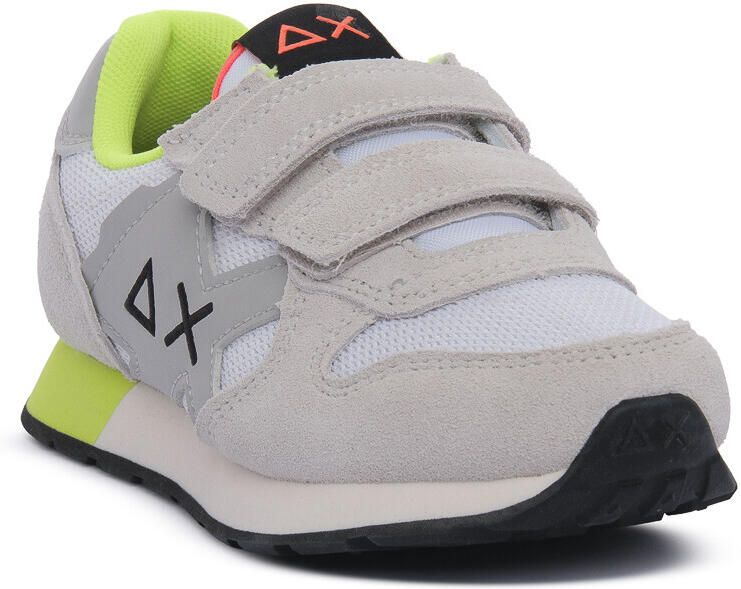 Sun68 Lage Sneakers 01 BABY JAKI FLUO