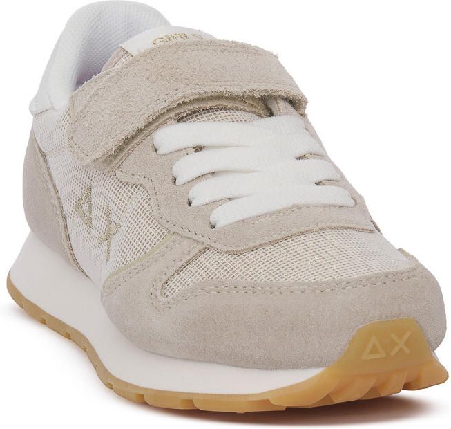 Sun 68 Sneaker 's Ally Glitter Textile Kid Oro Goud - Foto 4
