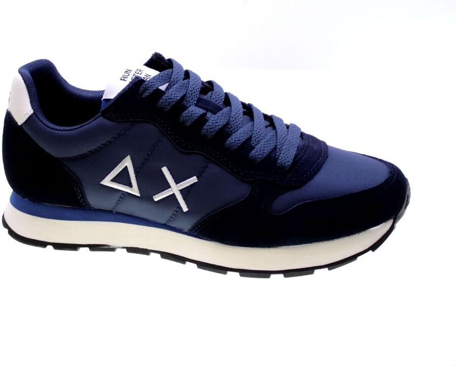 Sun68 Sun 68 Heren Sneaker Tom Solid 07 Navy Blue Blauw - Foto 6