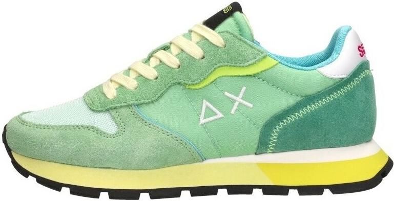 Sun 68 Ally Color Explosion dames sneaker Groen multi - Foto 3