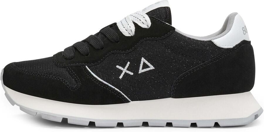 Sun68 Lage Sneakers Ally Glitter Textile - Foto 2