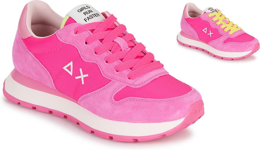 Sun68 Dames sneaker Ally Solid roze - Foto 3