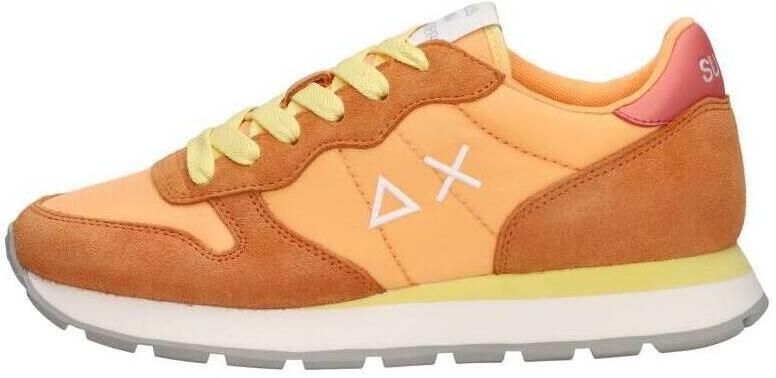 Sun68 Ally Solid Nylon Sneakers voor dames Orange - Foto 3