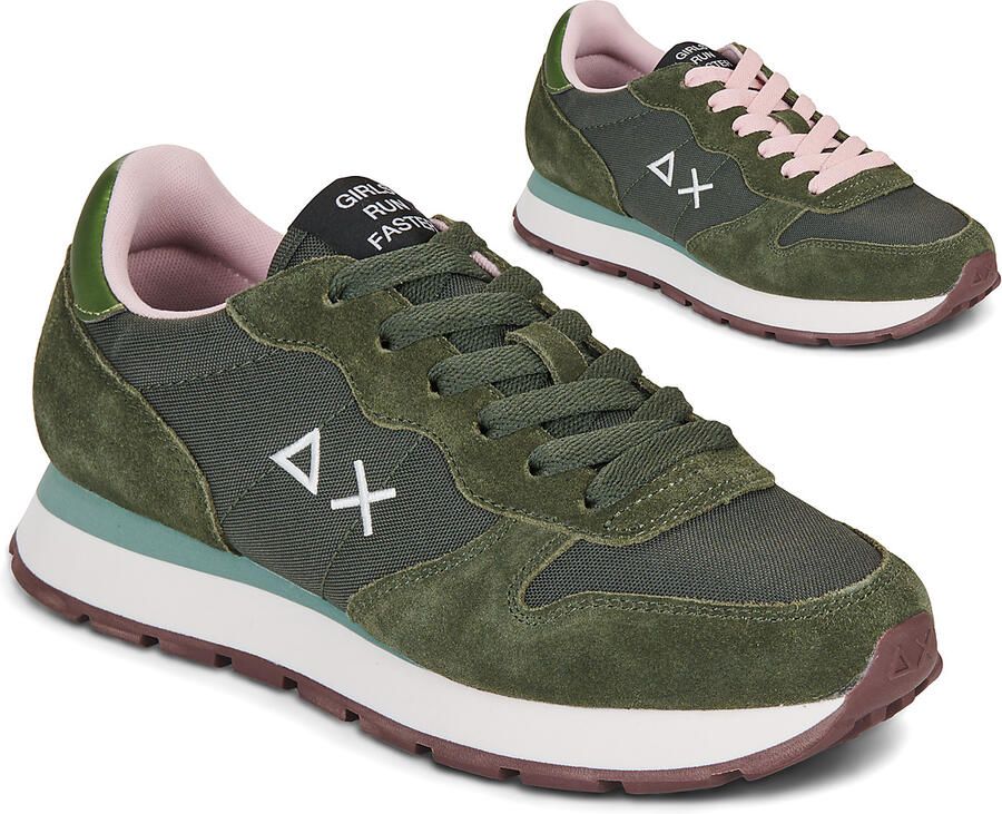 SUN68 Ally Solid Sneakers Groen - Foto 10