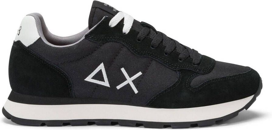 Sun68 Heren Lage sneakers Tom Solid Zwart Suède - Foto 5