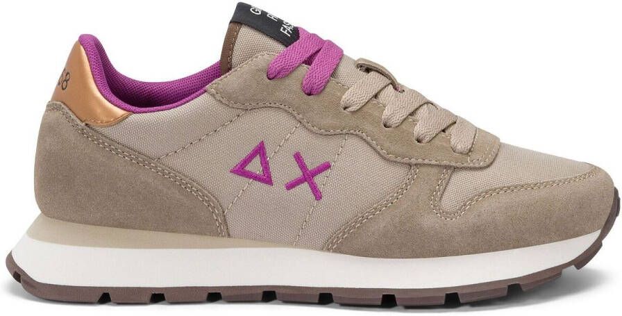 Sun68 Donker Beige Casual Sneaker Ally Solid - Foto 6