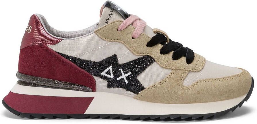 Sun68 Lage Sneakers Stargirl Glitter Logo